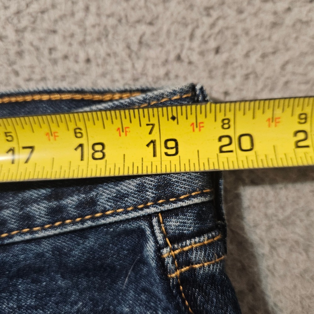 Levi's 505 Regular Blue Jeans 100% Cotton Size 38x34 Dark Wash New NWT - Picture 8 of 8